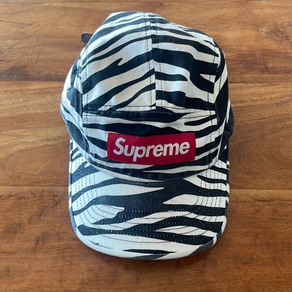 Supreme Washed Chino Twill Camp Cap